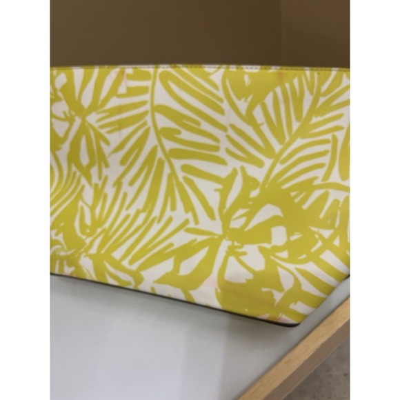 Used Kate Spade NewYork Yellow Grant Street Jules Grainy Vinyl Leather Tote - Picture 10 of 16